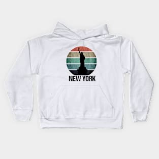 New York: Statue of Liberty Kids Hoodie